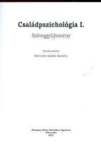 Családpszichológia I.